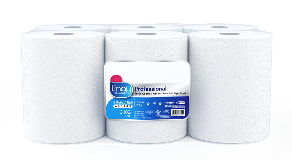 Linay İçten Çekmeli Havlu 3 kg